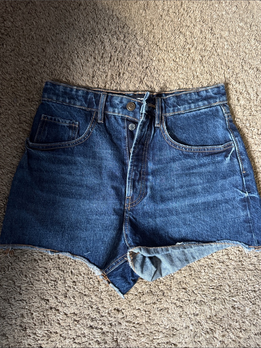 Express Shortie Relaxed Low Rise Shorts